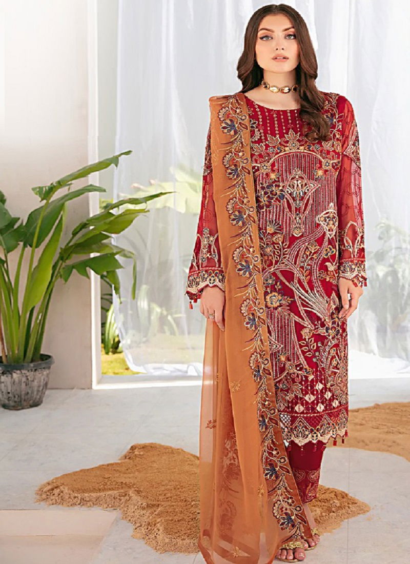 Dinsaa Rangoom Vol 2 Festive Wear Wholesale Pakistani Salwar Suits Catalog
